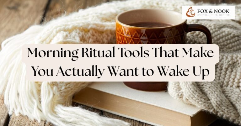 morning ritual tools that make you actually want to wake up self love and care