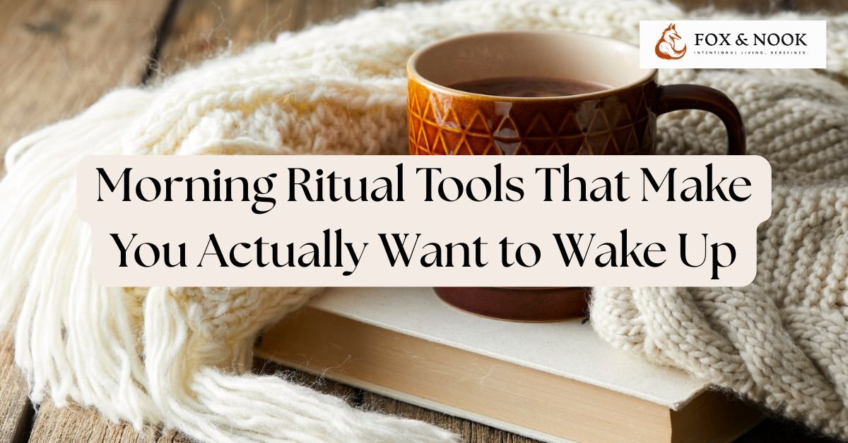 Morning Ritual Tools That Make You Actually Want to Wake Up morning ritual tools that make you actually want to wake up self love and care