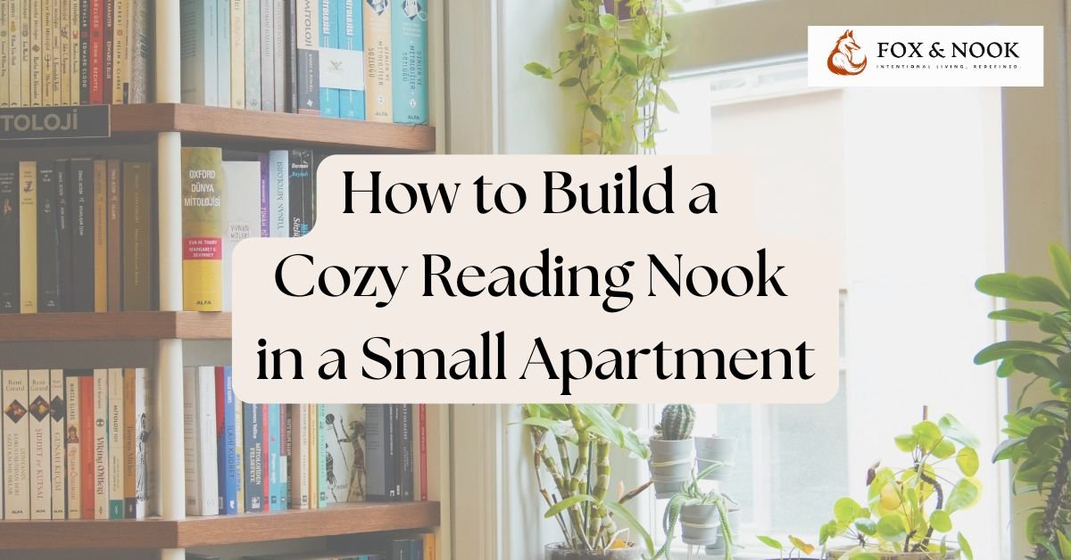 How to Build a Cozy Reading Nook in a Small Apartment how to build a cozy reading nook in a small apartment