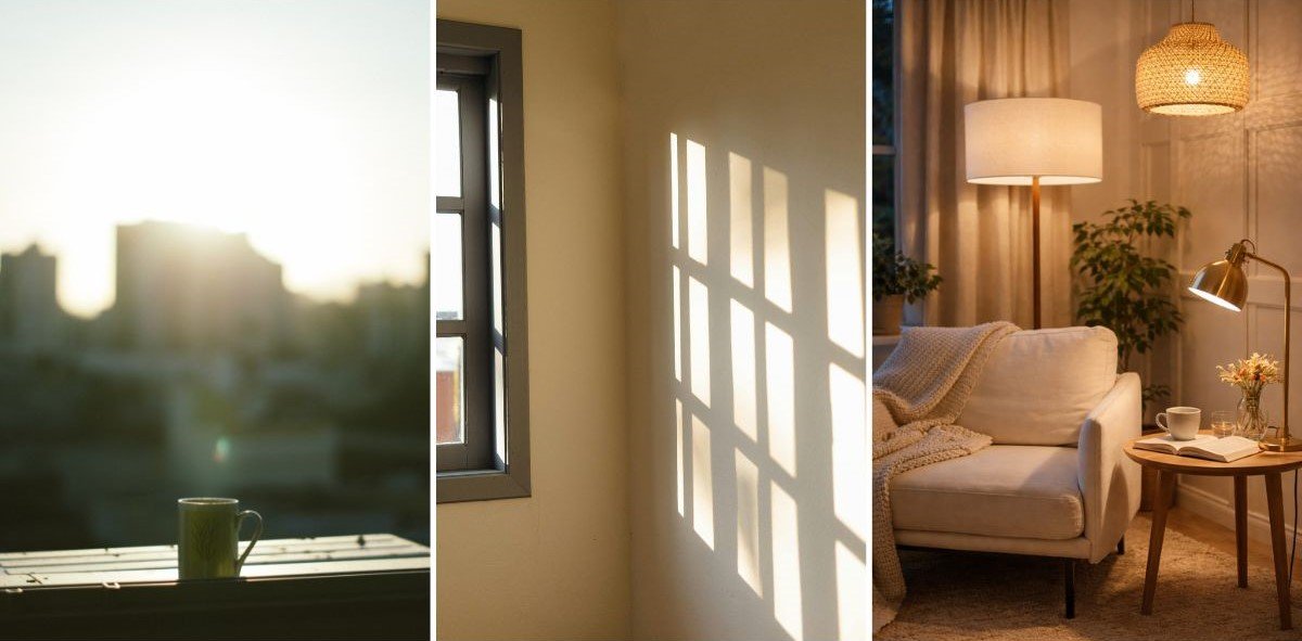 How to Build a Cozy Reading Nook in a Small Apartment Layer lighting in reading nooks and small apartments