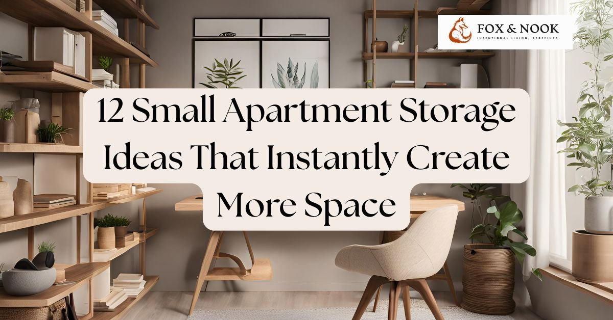 12 Small Apartment Storage Ideas to create more space small apartment smart storage ideas to maximize space clever storage
