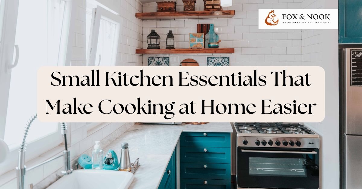 small kitchen essentials that make cooking at home easier how to make a cramped kitchen feel twice as big 7