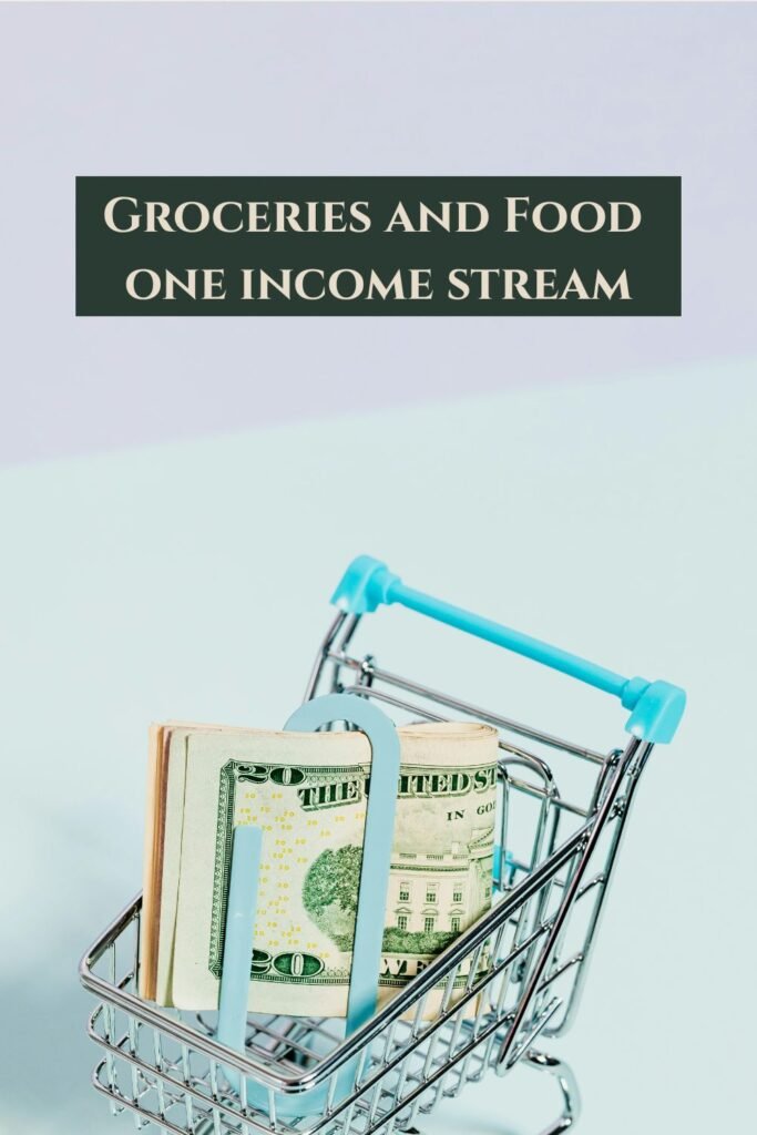 how to budget for groceries on one income stream