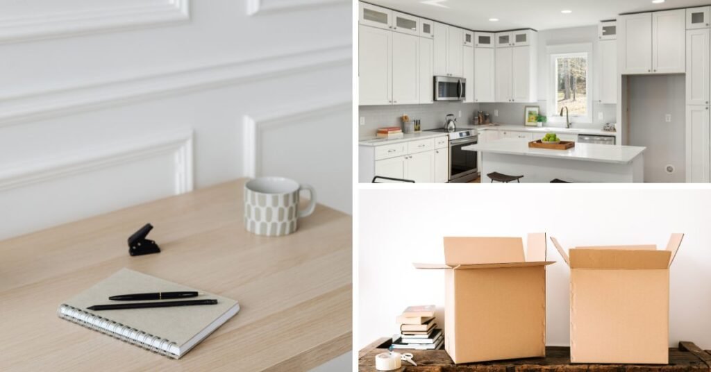 decluttering method for slow living home