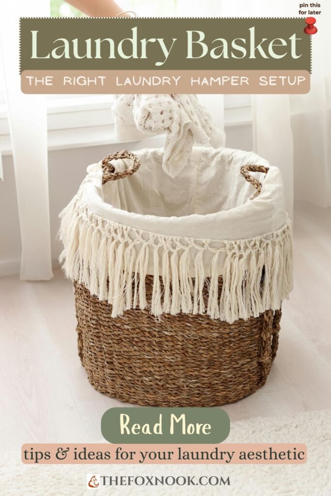 laundry room organization hamper basket ideas