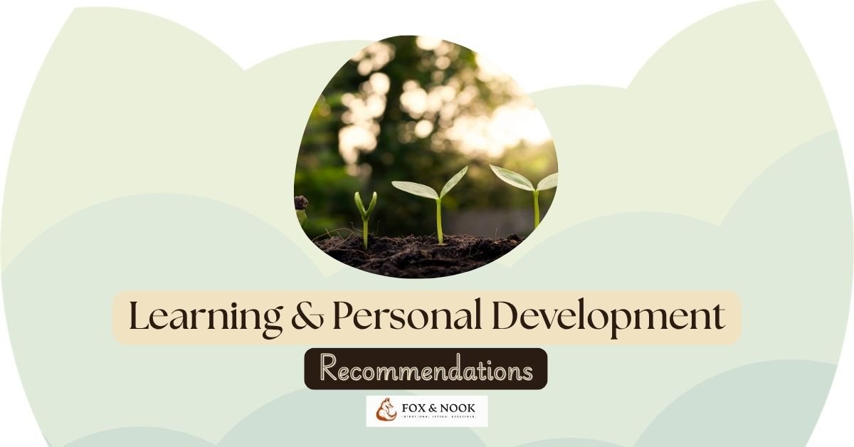 Our Recommendations for Intentional Purchases personal development and growth skills improvement