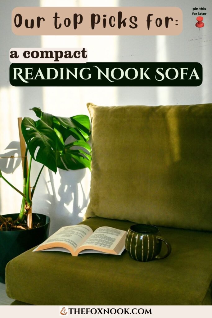 best finds for compact sofa for reading nook small space apartment